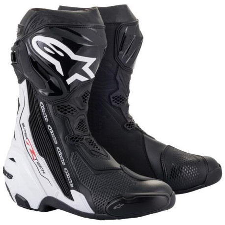 Boty SUPERTECH R, ALPINESTARS (černá/bílá) 2023