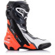 Boty SUPERTECH R, ALPINESTARS (černá/červená fluo/bílá/šedá) 2023