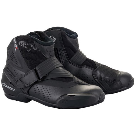 Boty SMX-1 R VENTED, ALPINESTARS (černá, perforovaná obšívka) 2023
