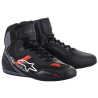 Boty FASTER-3 RIDEKNIT, ALPINESTARS (černá/šedá/červená) 2023