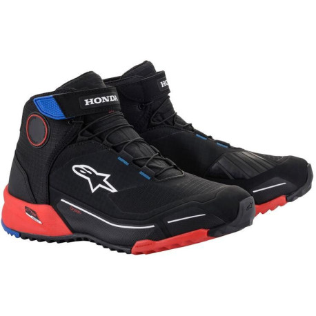 Boty CR-X DRYSTAR HONDA kolekce, ALPINESTARS (černá/červená/modrá) 2023