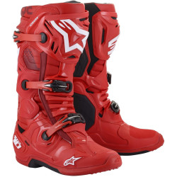 Boty TECH 10, ALPINESTARS (červená) 2026