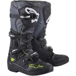 Boty TECH 5, ALPINESTARS (černá/šedá/žlutá fluo) 2026