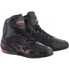 Boty FASTER-3 DRYSTAR, ALPINESTARS (černá/červená fluo) 2023