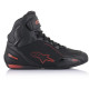 Boty FASTER-3 DRYSTAR, ALPINESTARS (černá/červená fluo) 2023