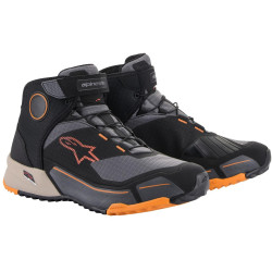 Boty CR-X DRYSTAR, ALPINESTARS (černá/hnědá/oranžová) 2023