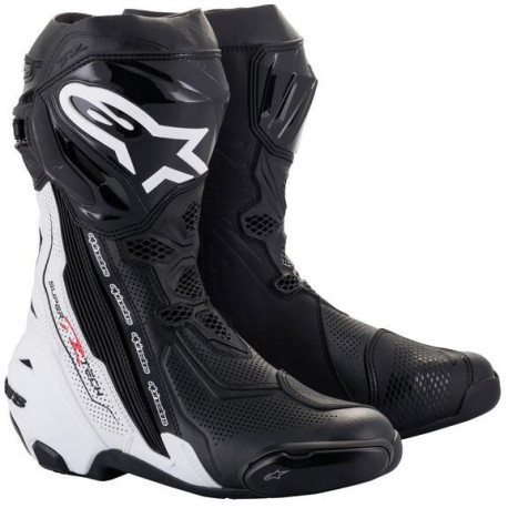 Boty SUPERTECH R VENTED, ALPINESTARS (černá/bílá) 2023