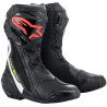 Boty SUPERTECH R, ALPINESTARS (černá/bílá/červená fluo/žlutá fluo) 2023
