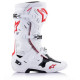 Boty TECH 10 SUPERVENTED, ALPINESTARS, perforované (bílá/červená/černá) 2023