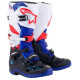 Boty TECH 7, ALPINESTARS (černá/tmavě modrá/červená/bílá) 2023