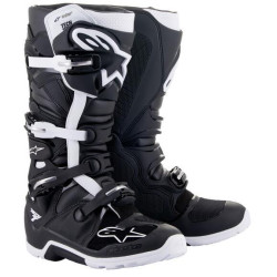 Boty TECH 7 ENDURO DRYSTAR, ALPINESTARS (černá/bílá)