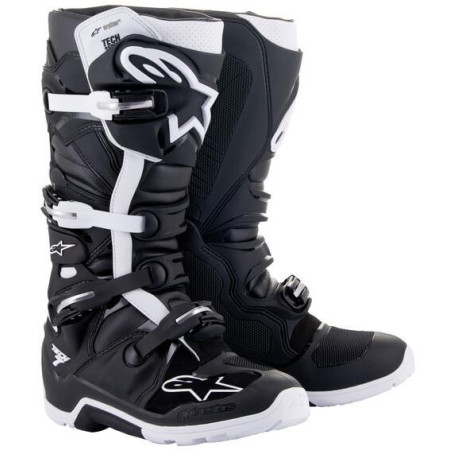 Boty TECH 7 ENDURO DRYSTAR, ALPINESTARS (černá/bílá) 2023
