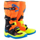 Boty TECH 5, ALPINESTARS (oranžová fluo/žlutá fluo/modrá/černá) 2023