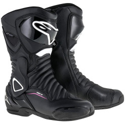 Boty STELLA S-MX 6 DRYSTAR, ALPINESTARS, dámské (černá/bílá/fialová)