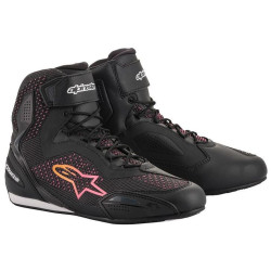Boty STELLA FASTER-3 RIDEKNIT, ALPINESTARS, dámské (černá/žlutá/růžová) 2023