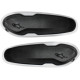 Slidery špičky pro boty Supertech R/SMX PLUS/SMX-6/SMX S a SMX-1 R, ALPINESTARS (černé/bílé, plast, pár)