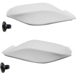 Slidery holeně pro boty SUPERTECH R 2021 a dále, ALPINESTARS (bílá, pár)