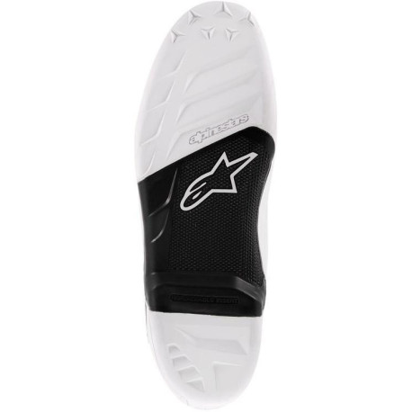 Podrážky pro boty TECH 7 2014 a novější, ALPINESTARS (černé/bílé, pár)