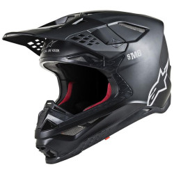 Přilba SUPERTECH S-M8 SOLID, ALPINESTARS (černá matná)