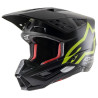 Přilba S-M5 COMPASS, ALPINESTARS (matná černá/žlutá fluo) 2023
