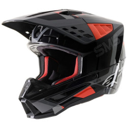 Přilba S-M5 ROVER, ALPINESTARS (antracit/červená fluo/šedá maskáčová) 2023