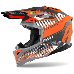 Přilba AVIATOR 3.0 Wave, AIROH (oranžová/chrom) 2022
