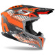 Přilba AVIATOR 3.0 Wave, AIROH (oranžová/chrom) 2022