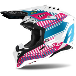 Přilba AVIATOR 3.0 Wave, AIROH (růžová/chrom) 2022