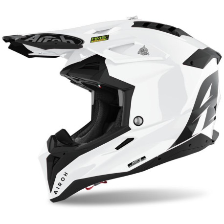 Přilba AVIATOR 3.0 Color, AIROH (lesklá bílá) 2023