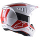 Přilba S-M5 BOND, ALPINESTARS (bílá/červená lesklá) 2023