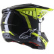 Přilba S-M5 BEAM, ALPINESTARS (černá antracit/žlutá fluo lesklá) 2023