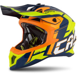 Přilba Cross Pro 2 Contra, CASSIDA (žlutá fluo/oranžová/modrá) 2023