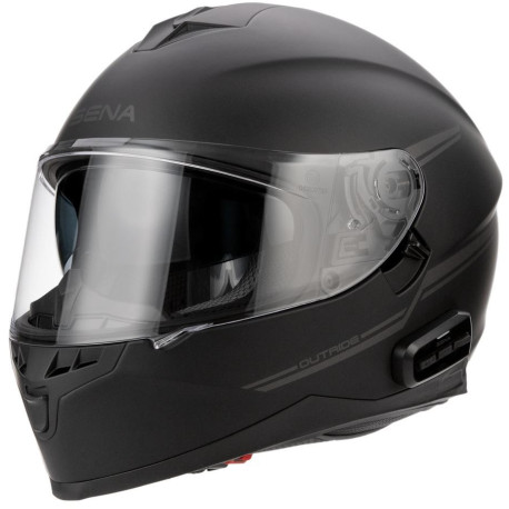 Přilba s headsetem Outride, SENA (matná černá)