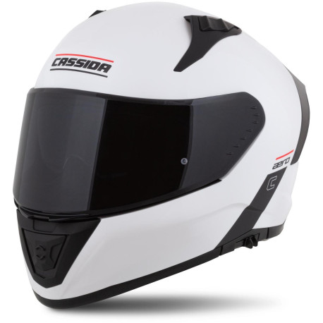 Přilba Aero Mono, CASSIDA (bílá/černá) 2023
