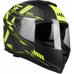 Přilba RAFALE EVO MM ROADTECH, LAZER (černá-fluo žlutá-matná)