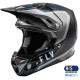 Přilba FORMULA AXON, FLY RACING (černá/šedá/modrá)