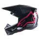 Přilba S-M5 COMPASS, ALPINESTARS (černá/růžová) 2023