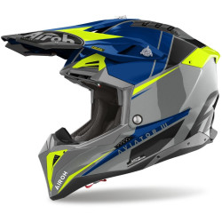 Přilba AVIATOR 3.0 Push, AIROH (modrá) 2023