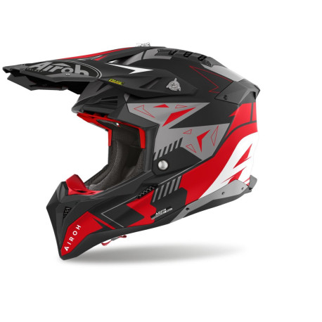 Přilba AVIATOR 3.0 Spin, AIROH (červená matná) 2023