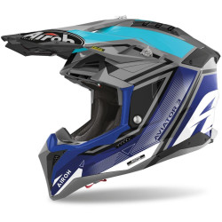 Přilba AVIATOR 3.0 League, AIROH (modrá) 2023