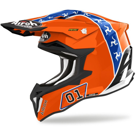 Přilba STRYCKER Hazzard, AIROH (oranžová) 2023