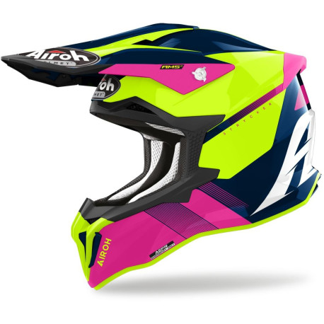 Přilba STRYCKER Blazer, AIROH (modrá/růžová) 2023