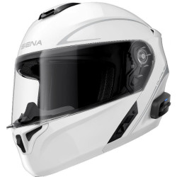 Bluetooth přilba s headsetem Outrush R, SENA (lesklá bílá)