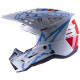 Přilba S-M5 ACTION, ALPINESTARS (bílá/modrá/tmavě červená/černá) 2023