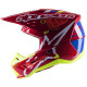 Přilba S-M5 ACTION, ALPINESTARS (červená/žlutá fluo/bílá/modrá) 2023
