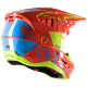 Přilba S-M5 ACTION, ALPINESTARS (oranžová/žlutá fluo/světle modrá) 2023