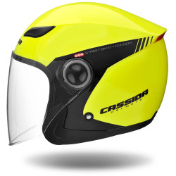 Přilba Reflex Safety, CASSIDA (žlutá fluo/černá) 2023