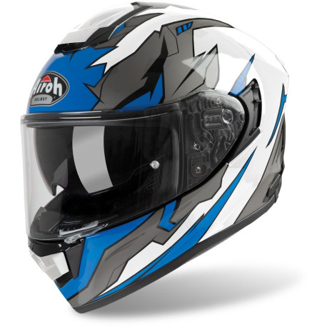 Přilba ST 501 BIONIC, AIROH (bílá/modrá)