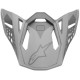 Kšilt pro přilby SUPERTECH S-M10 META, ALPINESTARS (šedý matný)