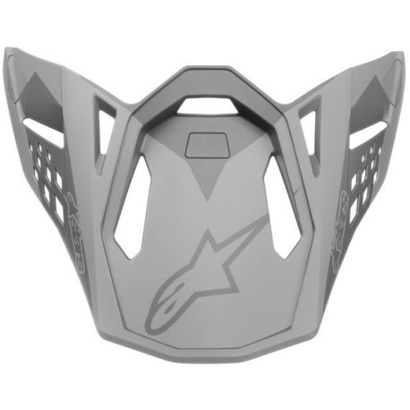 Kšilt pro přilby SUPERTECH S-M10 META, ALPINESTARS (šedý matný)